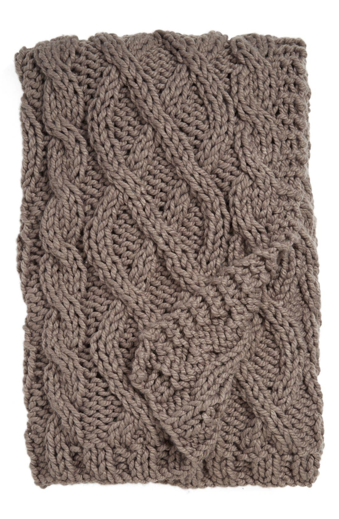 Nordstrom at Home Hand Knit Cable Throw Nordstrom