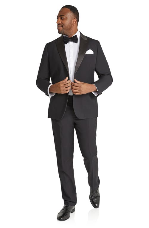 Johnny Bigg Elvis Tuxedo Suit Jacket In Black