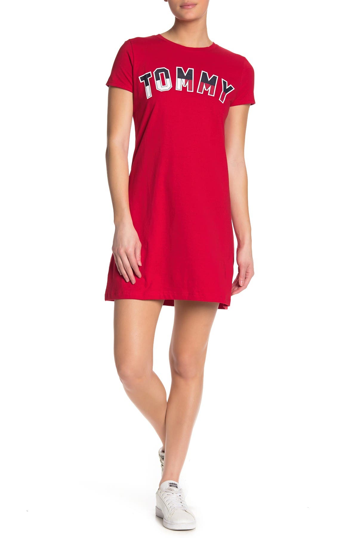 tommy red dress