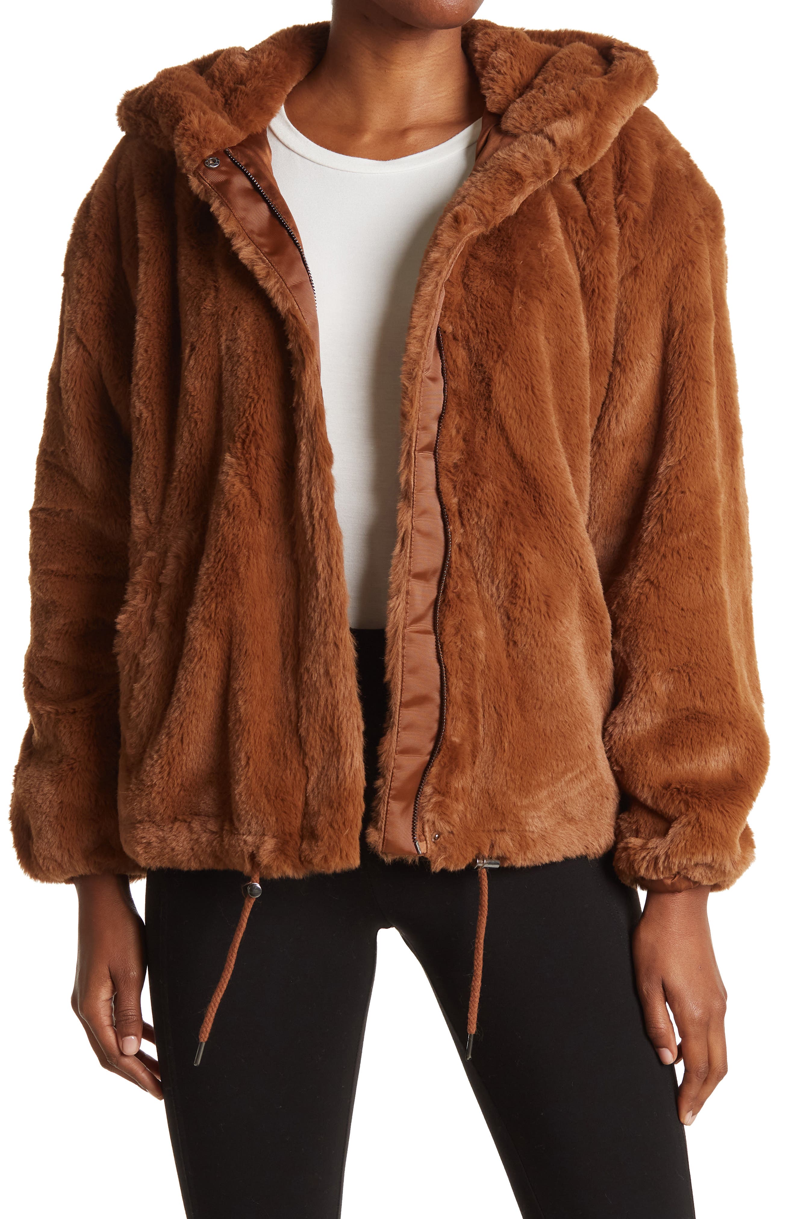 nordstrom rack fuzzy jacket