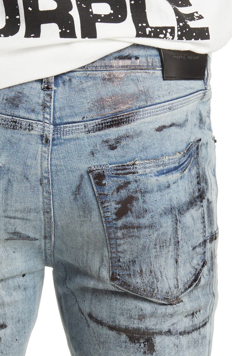 PURPLE BRAND Indigo X Ray Stretch Jeans | Nordstrom