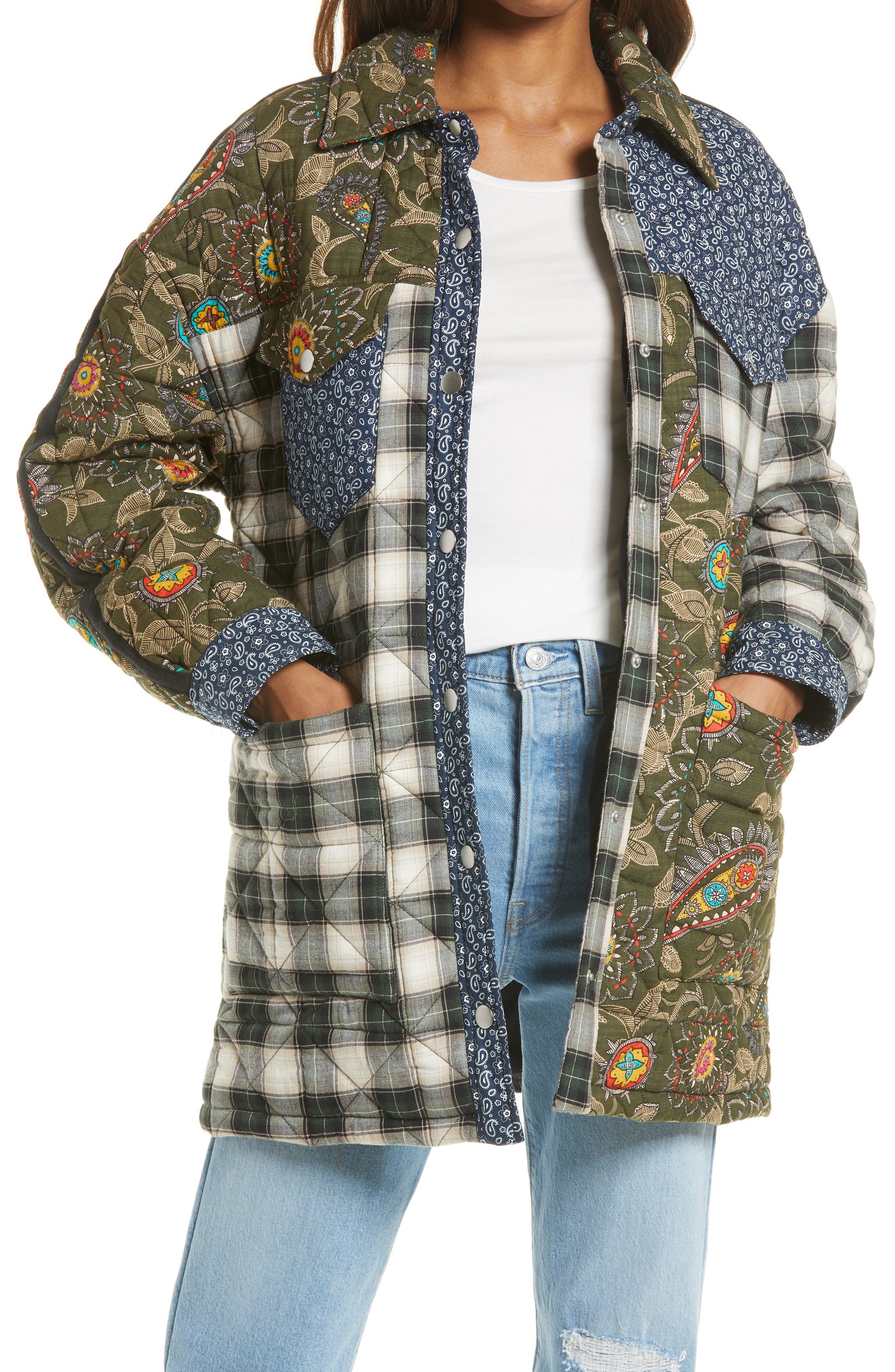 patchwork jacket