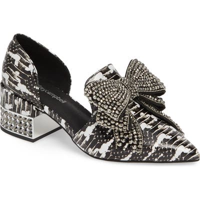 Jeffrey Campbell Valenti Embellished Bow Loafer