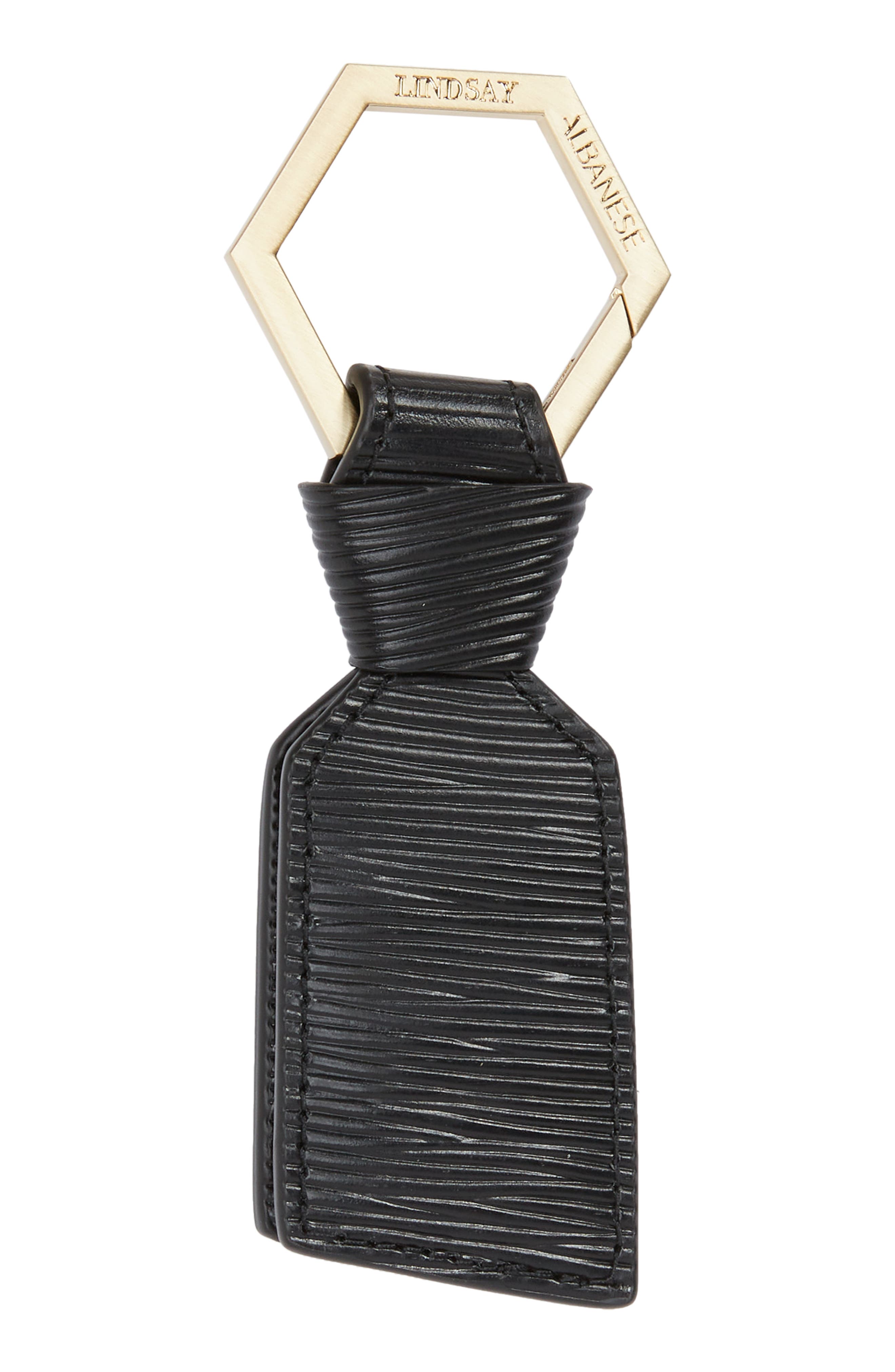 Lindsay Albanese TOPTOTE Leather Hat Holder Nordstrom