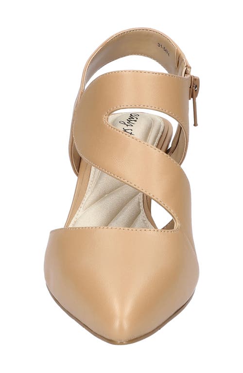 Shop Easy Street Venue Strappy Pump In Nude/gore