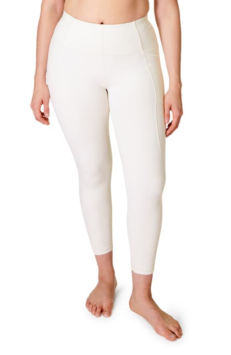 Women's Workout Pants in White