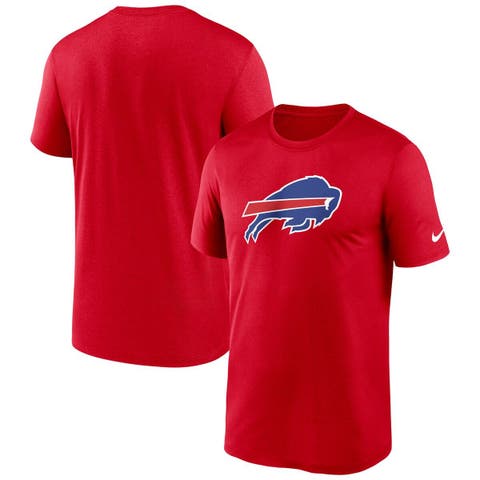 Men's Nike Red Buffalo Bills Legend Logo Performance T-Shirt Size: 3XL