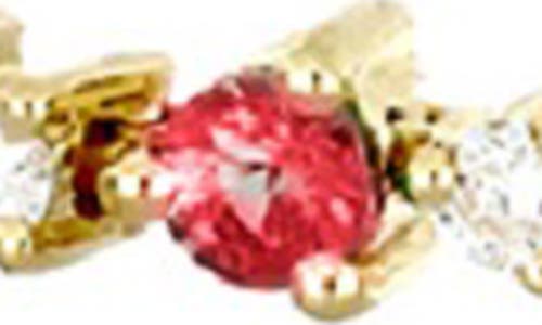 Bony Levy Diamond & Ruby Bracelet In 18k Yellow Gold/red Ruby