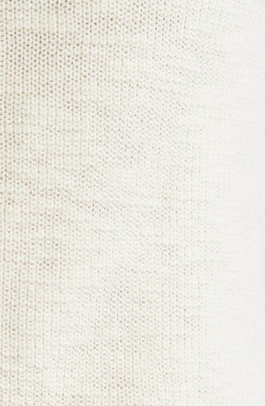 Shop Treasure & Bond Sleeveless Cotton & Linen Cardigan In Ivory Dove