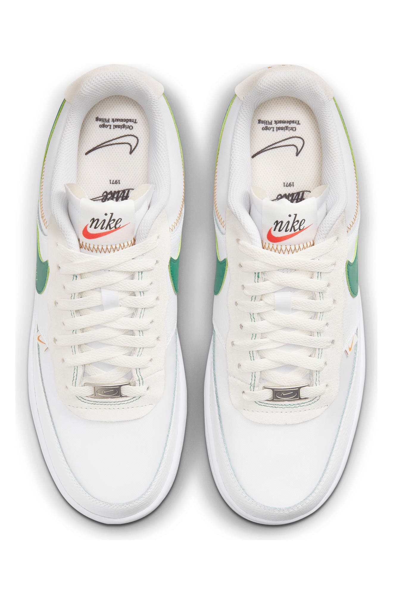 green nike court vision low