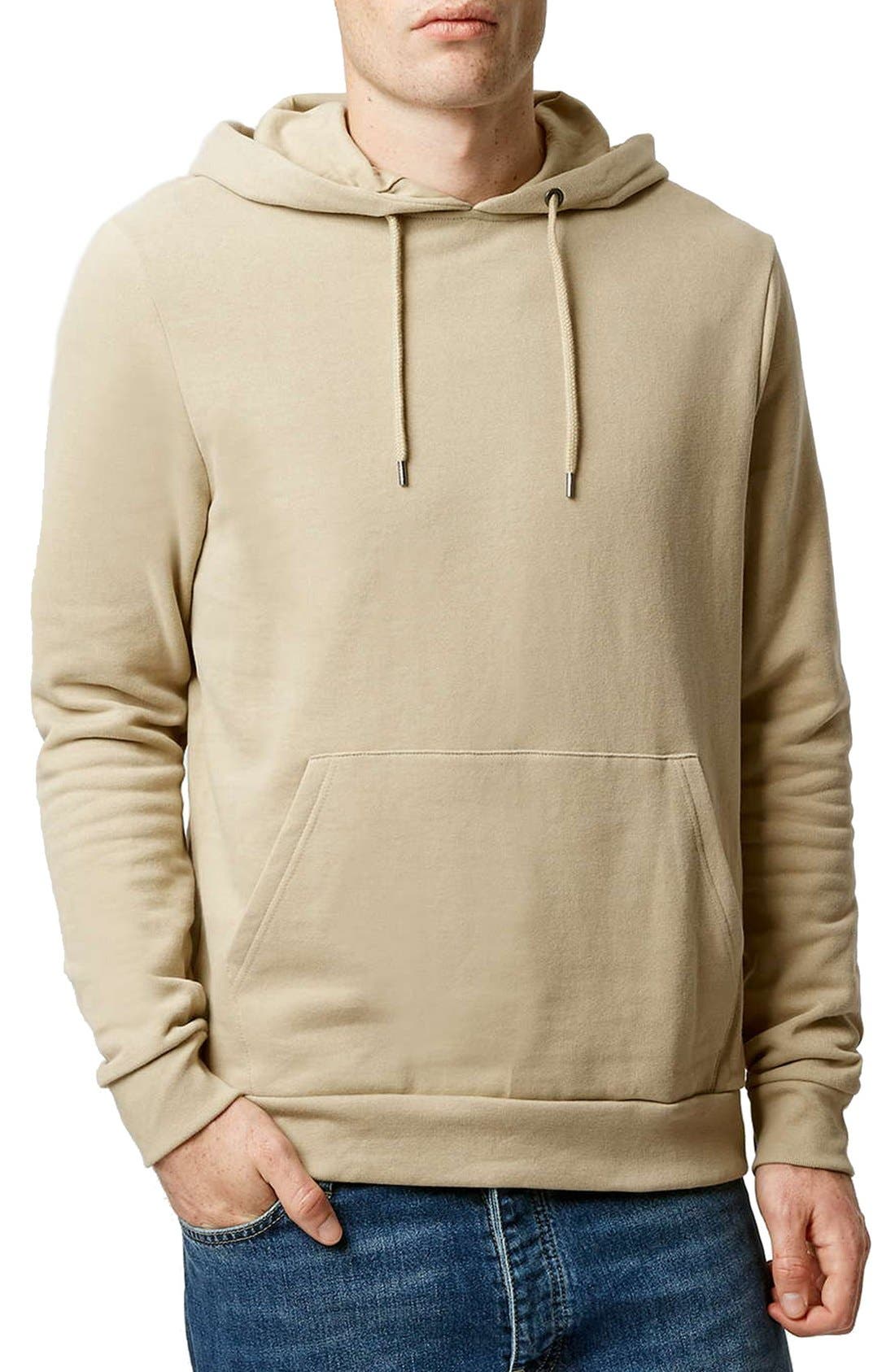 topman beige hoodie