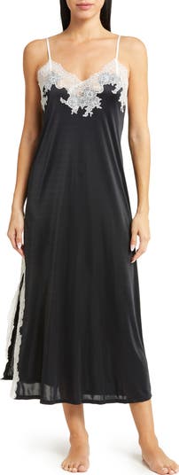 Buy Enchant Lace Trim Chemise in Dark Smoke W/ Cocoon Online Buy Enchant Lace Trim Chemise in Dark Smoke W/ Cocoon Online