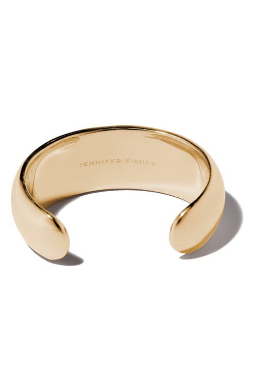 Jennifer Fisher Puffy Cuff Bracelet In Gold