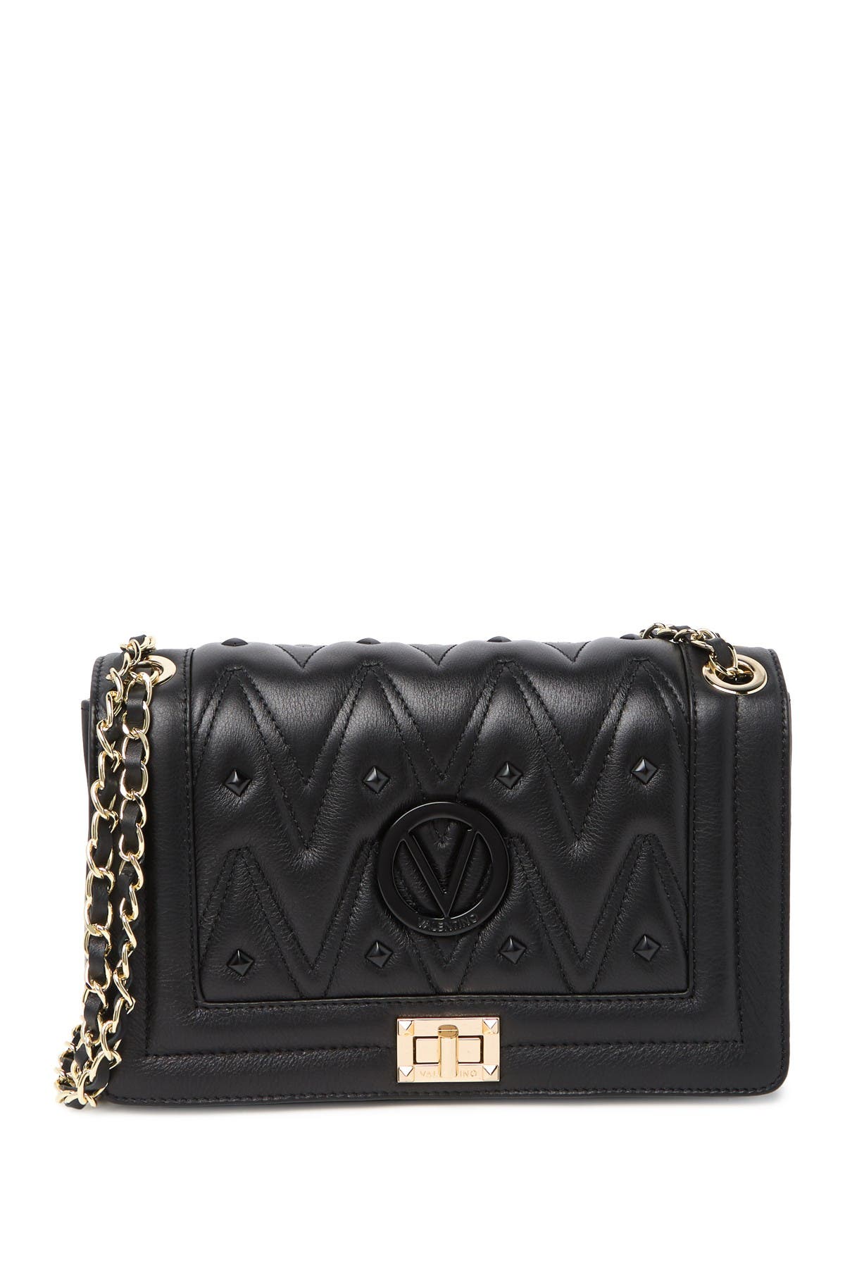 mario valentino quilted shoulder bag