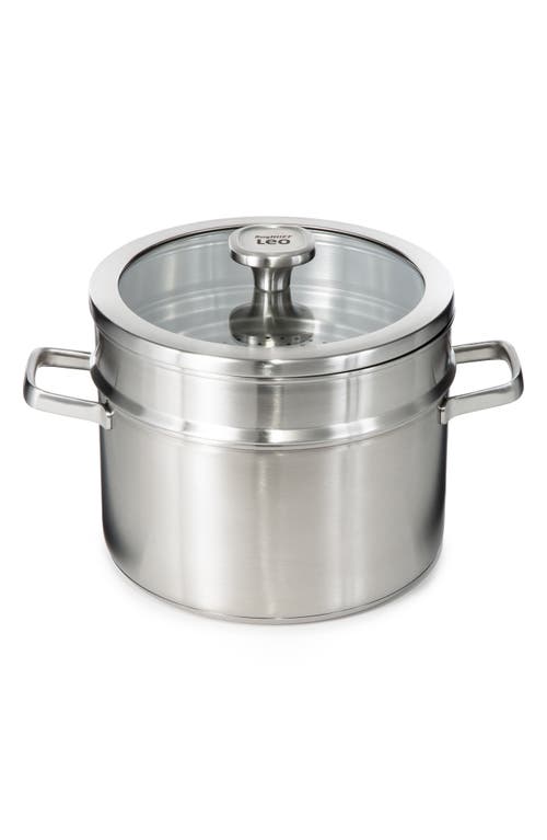 Berghoff Leo Graphite 10-inch Steamer In Grey