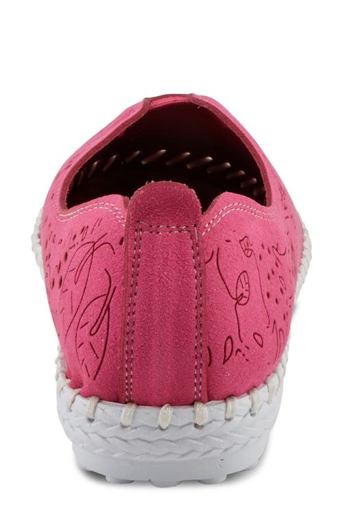 Flexus By Spring Step Jumilia Slip-on Sneaker In Pink