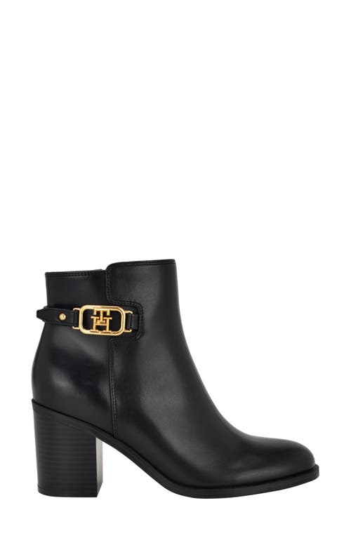 Shop Tommy Hilfiger Veruki Bootie In Black