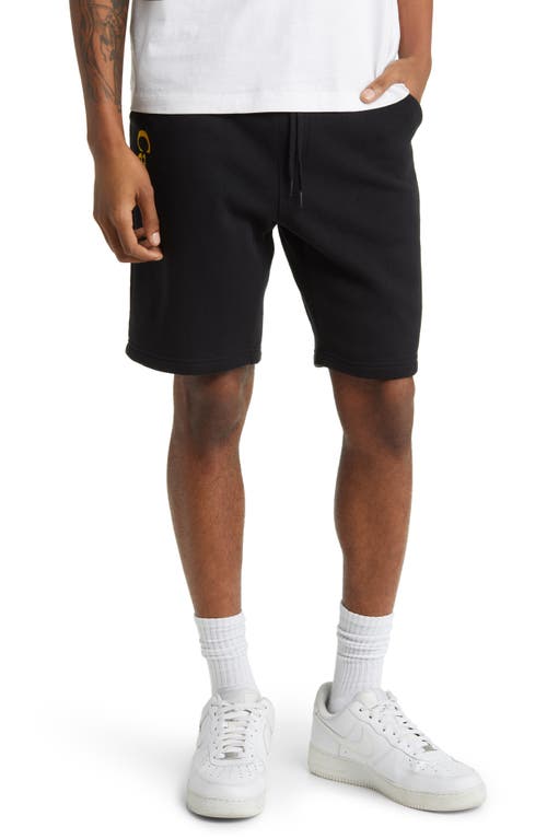 CARROTS BY ANWAR CARROTS Wordmark Sweat Shorts in Black