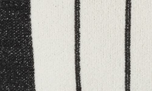 Barefoot Dreams Cozychic® Border Stripe Pillow In Cream/carbon