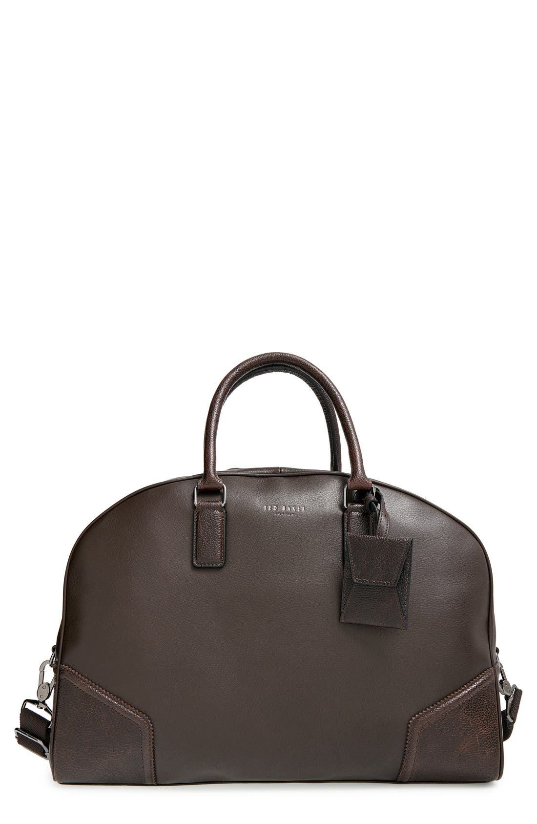 Ted Baker London Leather Duffel Bag Nordstrom