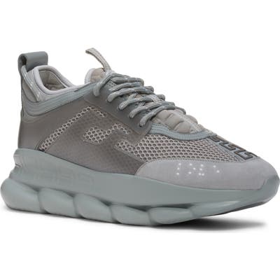 Versace Chain Reaction Sneaker, Grey