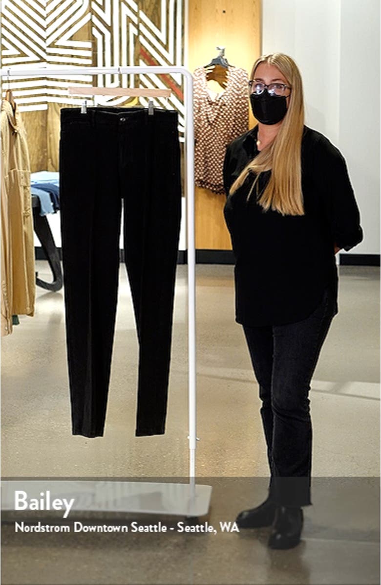 Berle Charleston Khakis Flat Front 14 Wale Stretch Corduroy Dress Pants