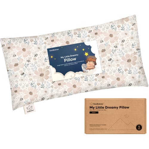 Shop Keababies Buddy Toddler Pillow In Flora Vale