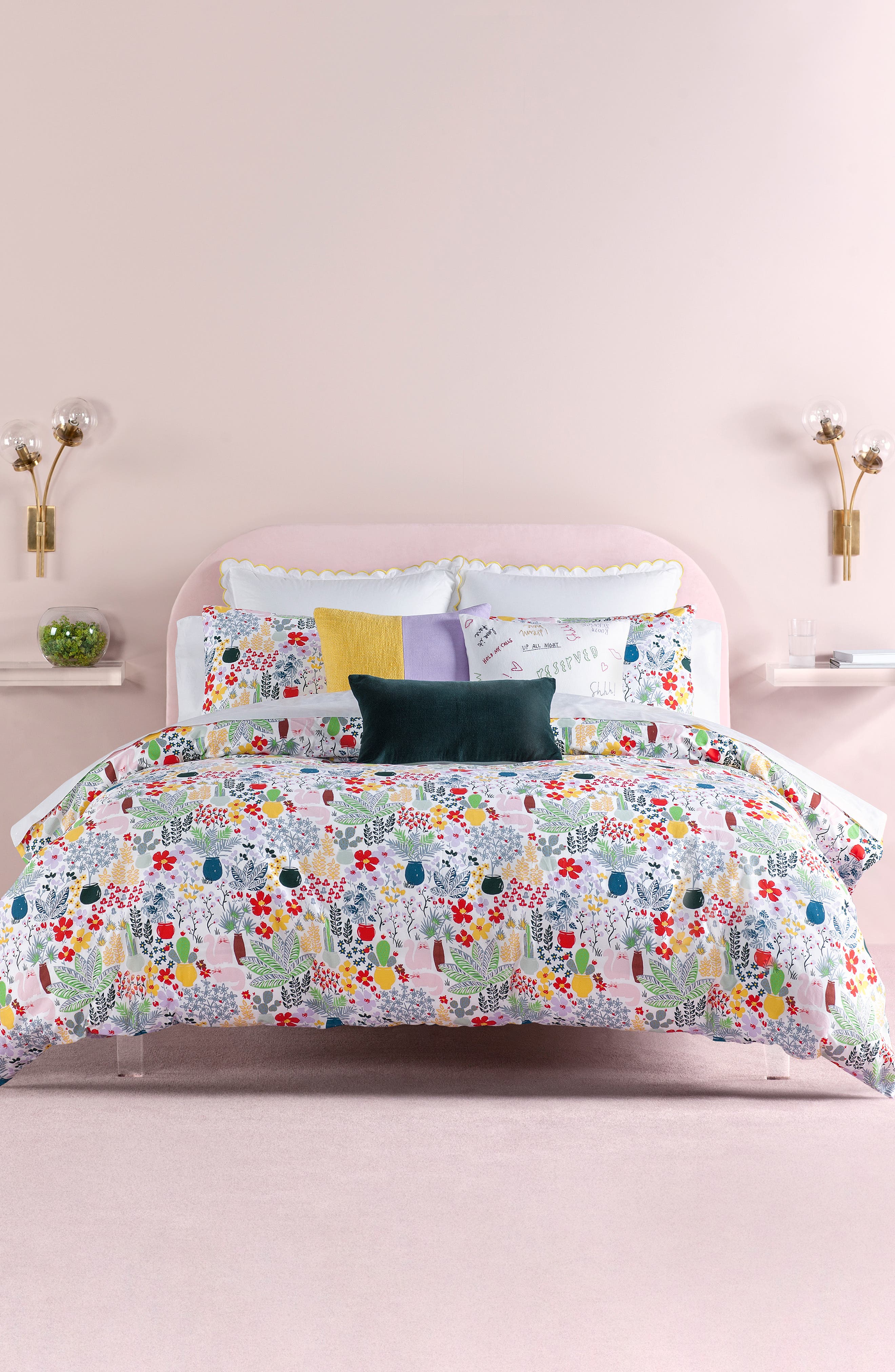 kate spade new york cat in the garden comforter & sham set Nordstrom