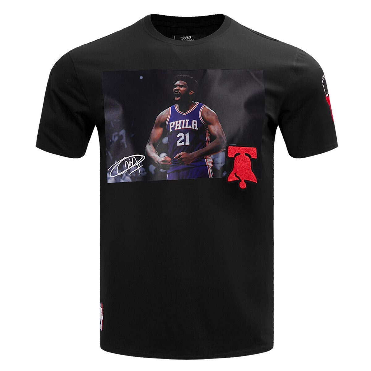 PRO STANDARD Men's Pro Standard Joel Embiid Black Philadelphia 76ers