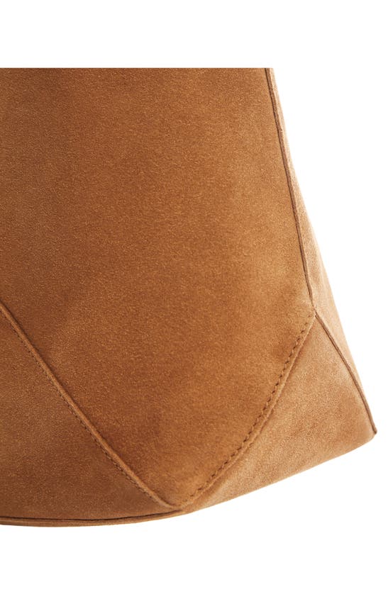 Shop Mango Shopper Bag In Medium Brown