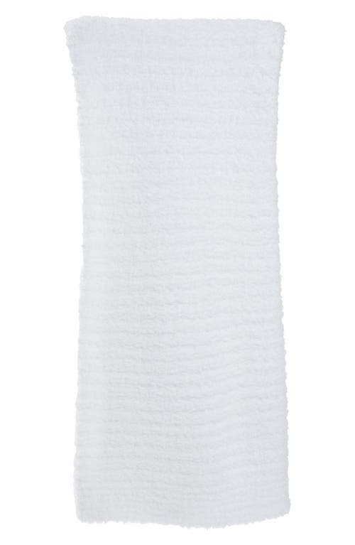 Shop Barefoot Dreams Cozychic™ Rib Throw Blanket In White