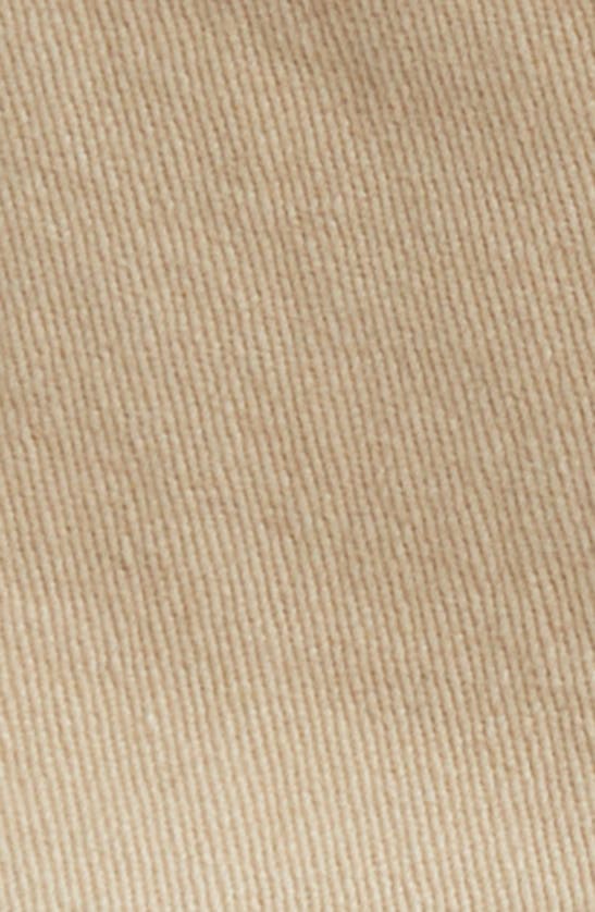 Wit & Wisdom 'ab'solution Frayed Patch Pocket High Waist Twill Shorts In Pale Oak