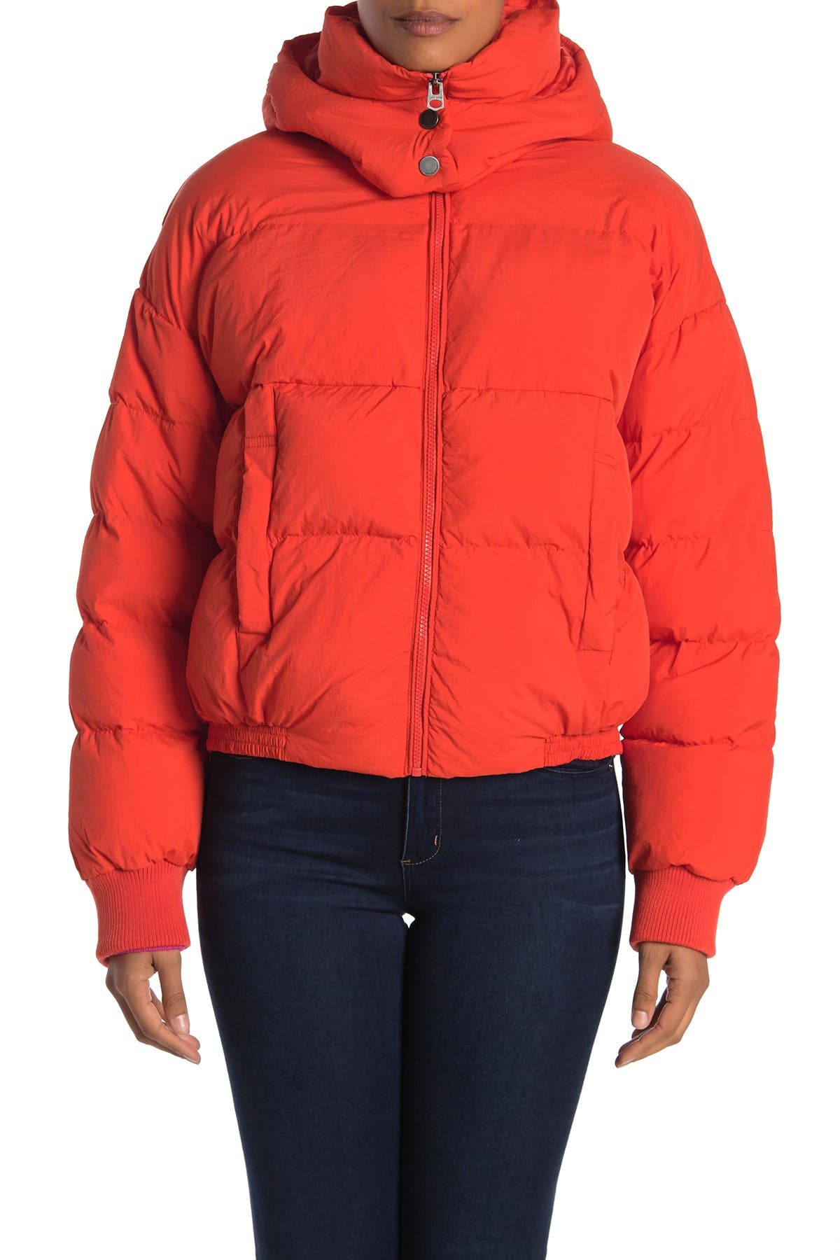 lucky brand packable down jacket