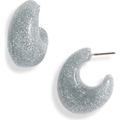 Kate Spade Glitter Huggie Earrings
