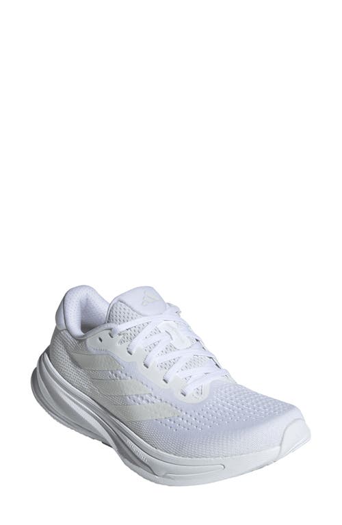 Shop Adidas Originals Adidas Supernova Rise Running Shoe In White/crystal White/black