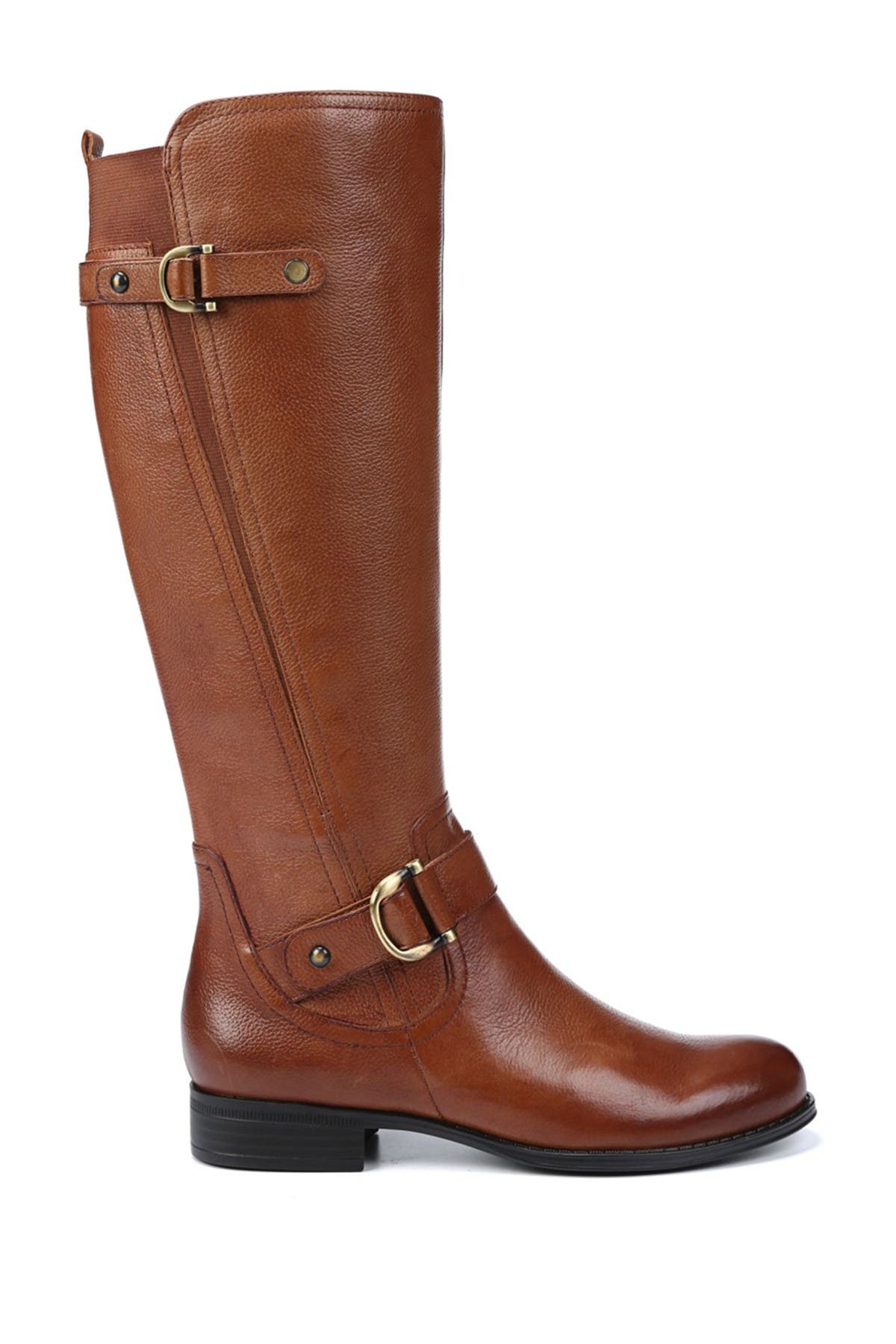 naturalizer jenelle wide calf boot