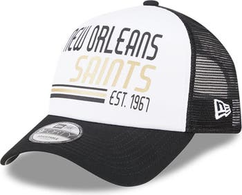 New Era Men's New Orleans Saints Tear Team Color 9Fifty Adjustable Trucker  Hat