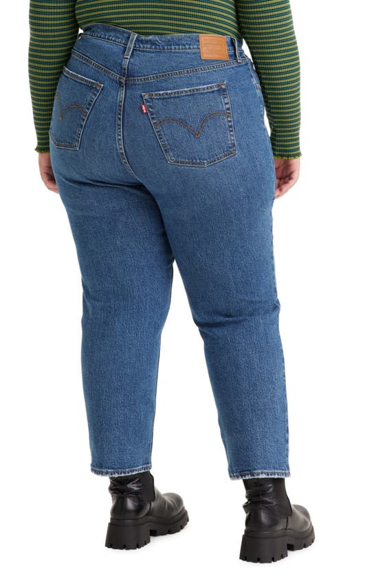 Levi's Trendy Plus Ribcage Straight Ankle Jeans In Mind Your Own Finish |  ModeSens