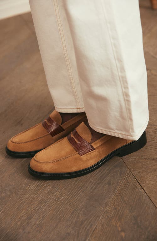 VINNY'S VINNY'S TOWNEE TWO-TONE PENNY LOAFER 