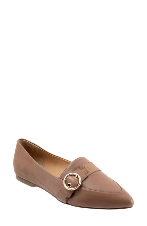 Trotters Emmett Pointed Toe Loafer Flat Stone at Nordstrom,