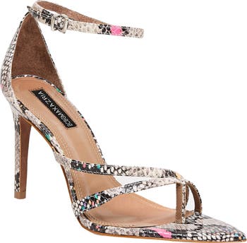 BCBGMAXAZRIA Snakeskin Print Amelia Sandal Women Nordstromrack