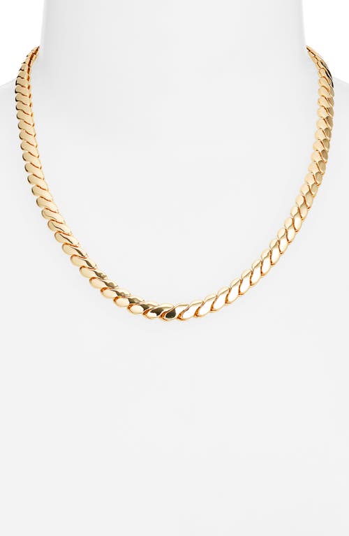 Jenny Bird Paloma Chain Necklace In High Polish Gold