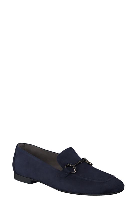 Paul Green Daphne Flat In Blue Suede