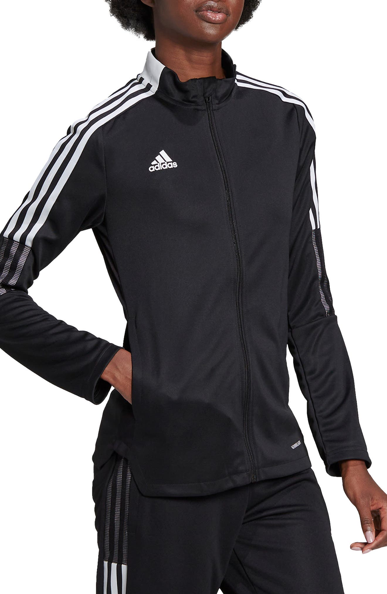 adidas black jacket women