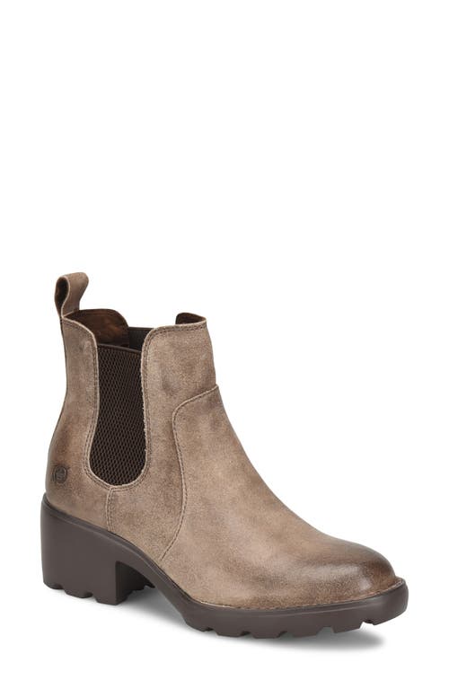 Graci Chelsea Boot in Taupe Distressed