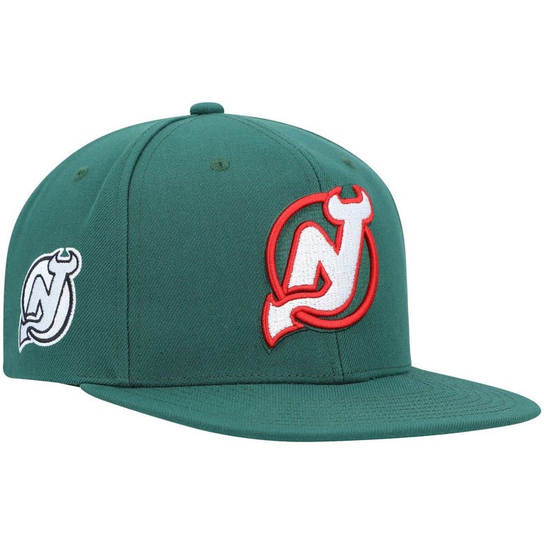 Mitchell & Ness, Accessories, New Jersey Devils Fitted Hat Nhl