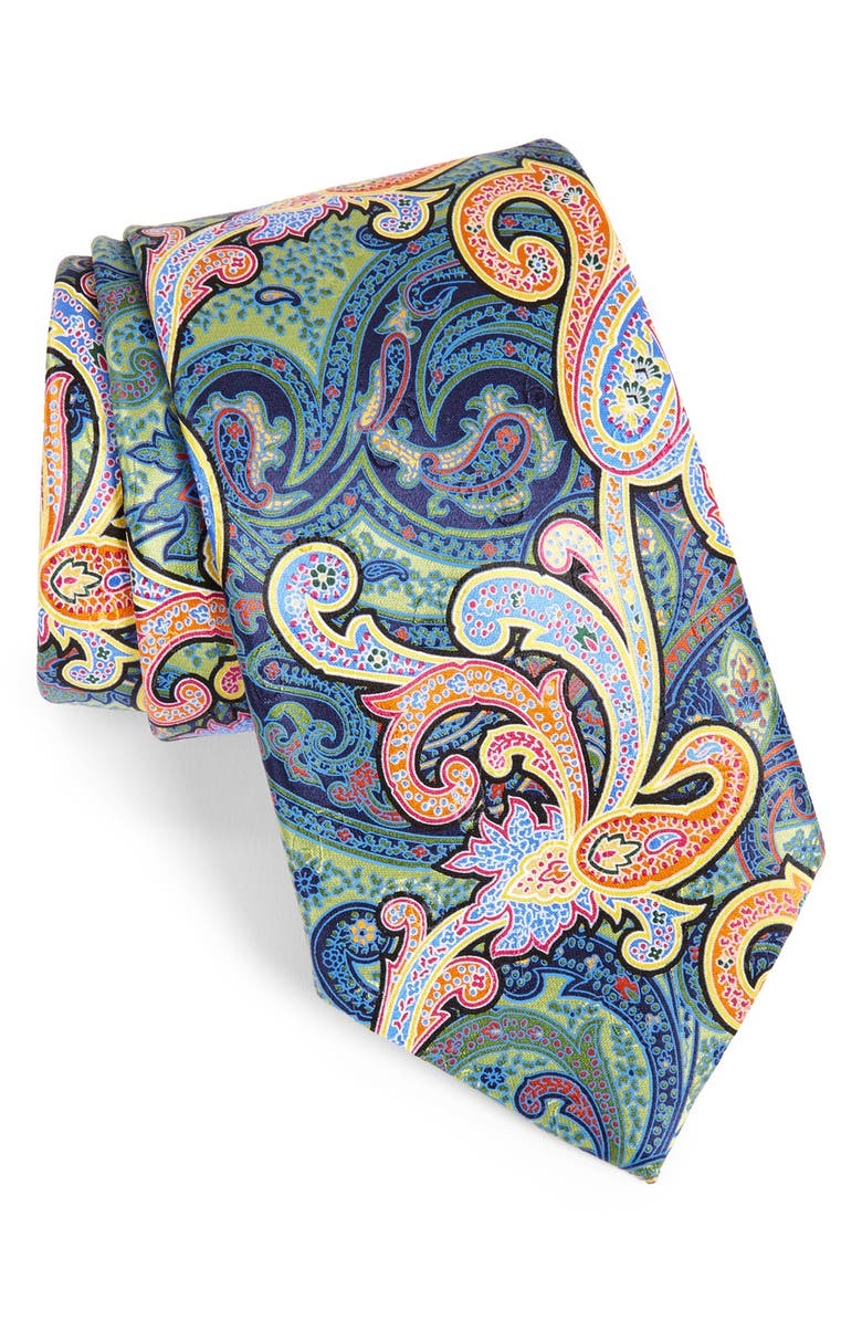 Ermenegildo Zegna 'Quindici' Paisley Silk Tie | Nordstrom