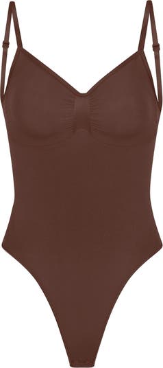 SKIMS Bodysuit- SEAMLESS SCULPT THONG BODYSUIT Black - $50 (26% Off Retail)  - From Karina