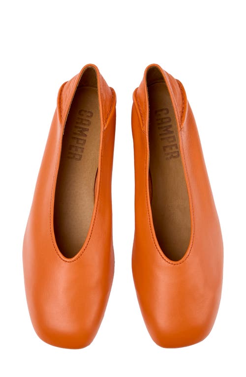 Shop Camper Casi Myra Flat In Bright Orange