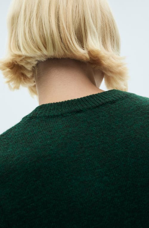 MANGO MANGO LONG SLEEVE MINI SWEATER DRESS